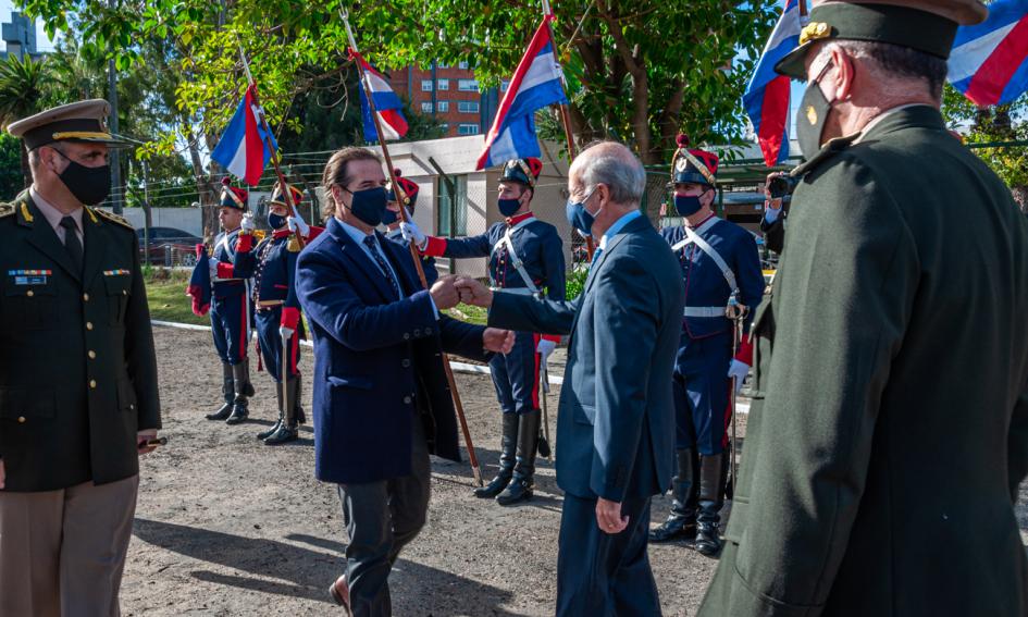 Acto del 210 aniversario del Ejército Nacional