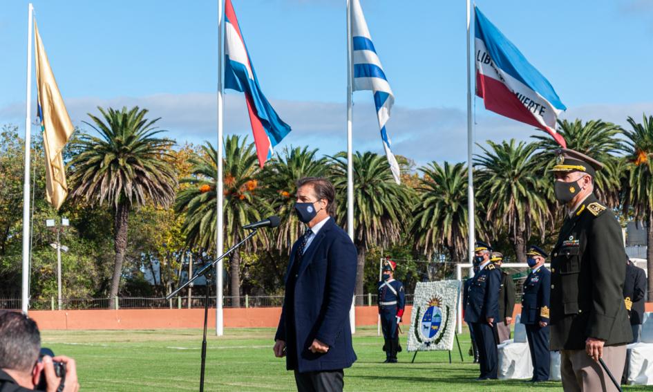 Acto del 210 aniversario del Ejército Nacional