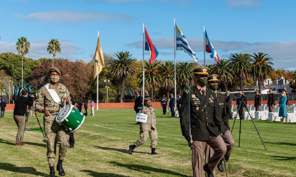 Acto del 210 aniversario del Ejército Nacional