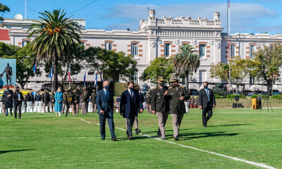 Acto del 210 aniversario del Ejército Nacional