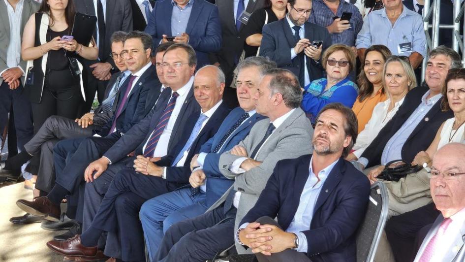 Autoridades inauguración aeropuerto de Rivera Autoridades inauguración aeropuerto de Rivera