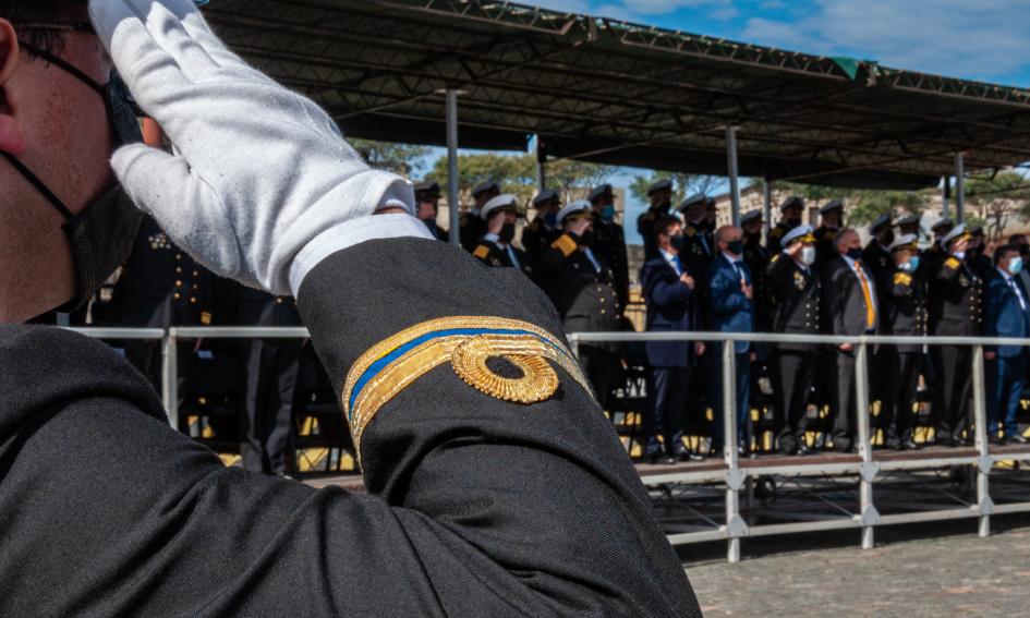 Acto por aniversario de las Fuerzas del Mar