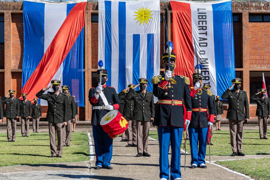 Clausura de cursos de la Escuela Militar