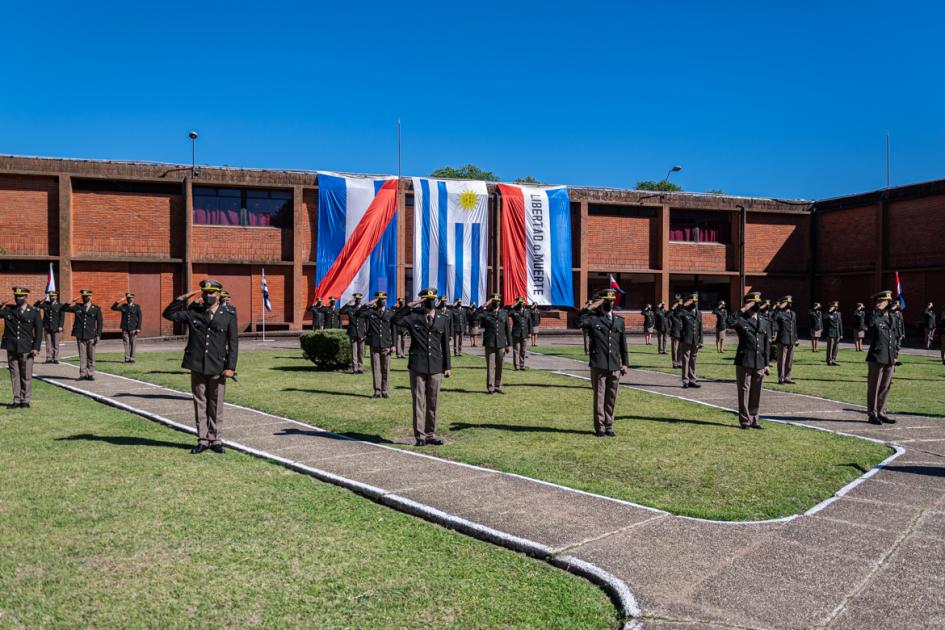 Clausura de cursos de la Escuela Militar