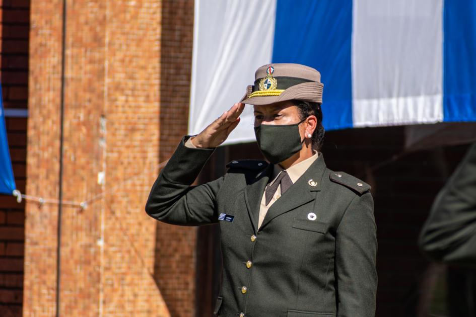 Clausura de cursos de la Escuela Militar