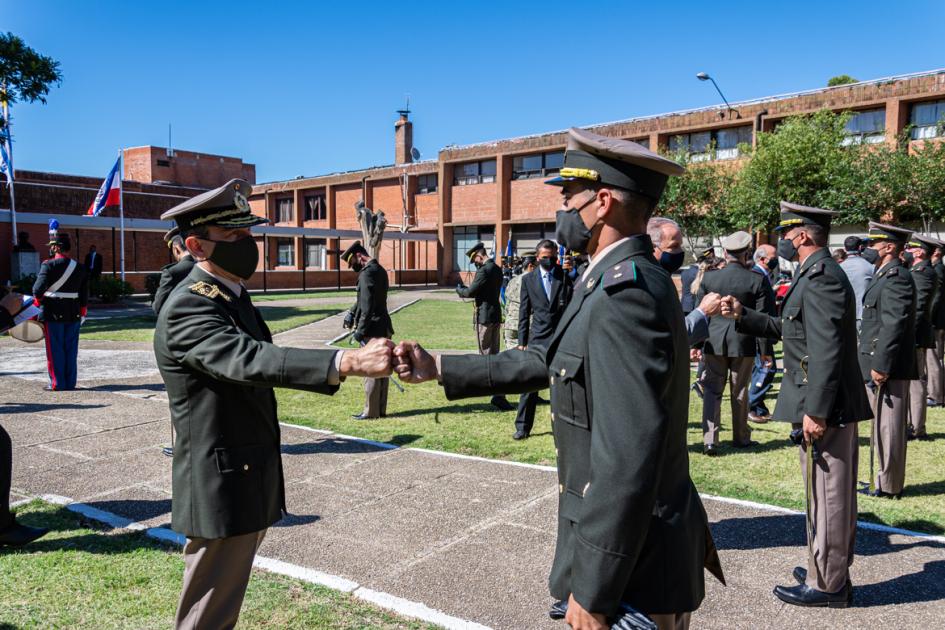 Clausura de cursos de la Escuela Militar