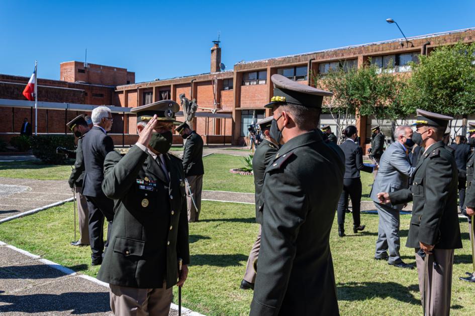 Clausura de cursos de la Escuela Militar