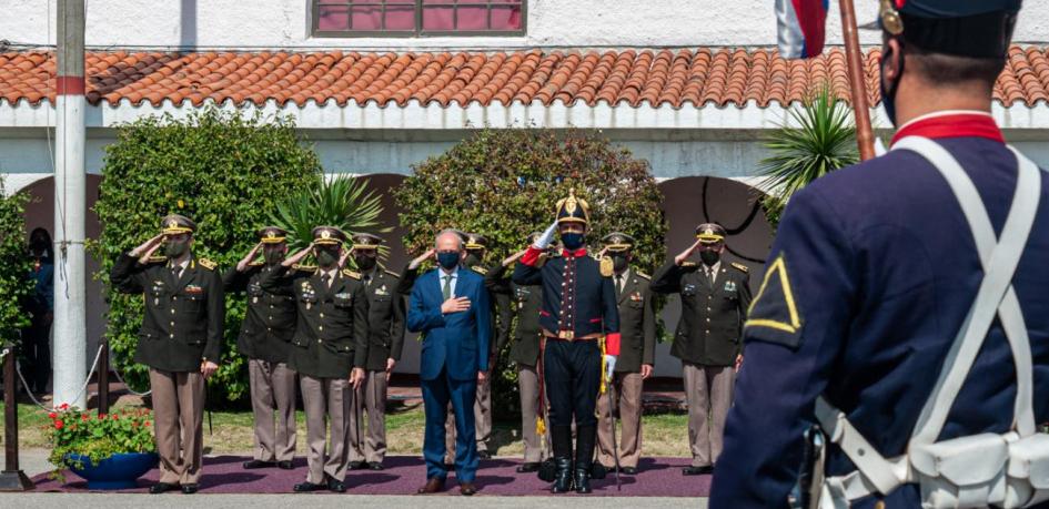 Conmemoración del 170 aniversario de la muerte del prócer José Artigas