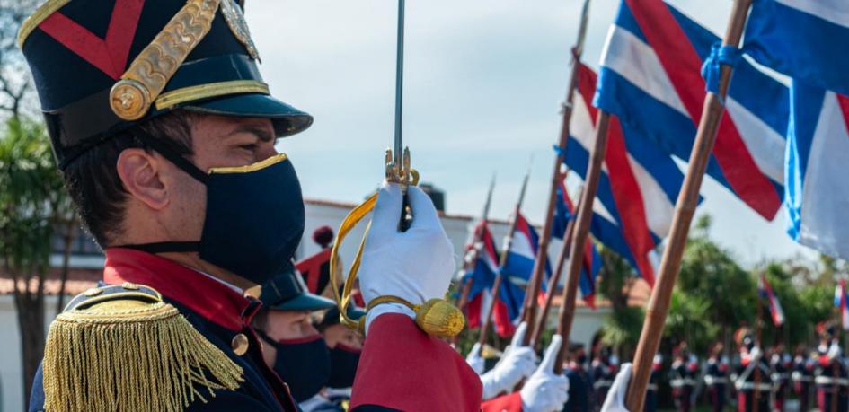 Conmemoración del 170 aniversario de la muerte del prócer José Artigas