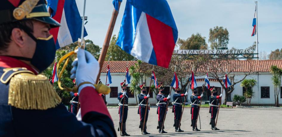 Conmemoración del 170 aniversario de la muerte del prócer José Artigas