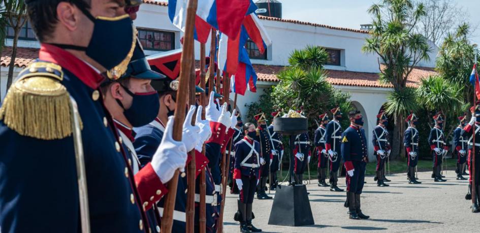 Conmemoración del 170 aniversario de la muerte del prócer José Artigas