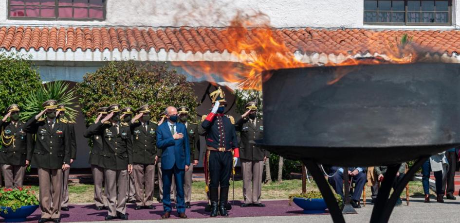 Conmemoración del 170 aniversario de la muerte del prócer José Artigas