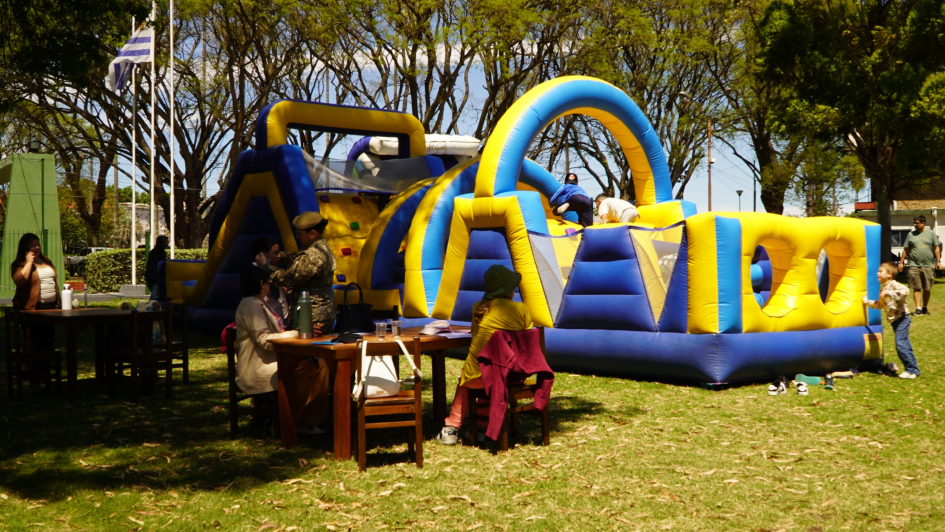 Celebración por el día de la familia del Peacekeeper