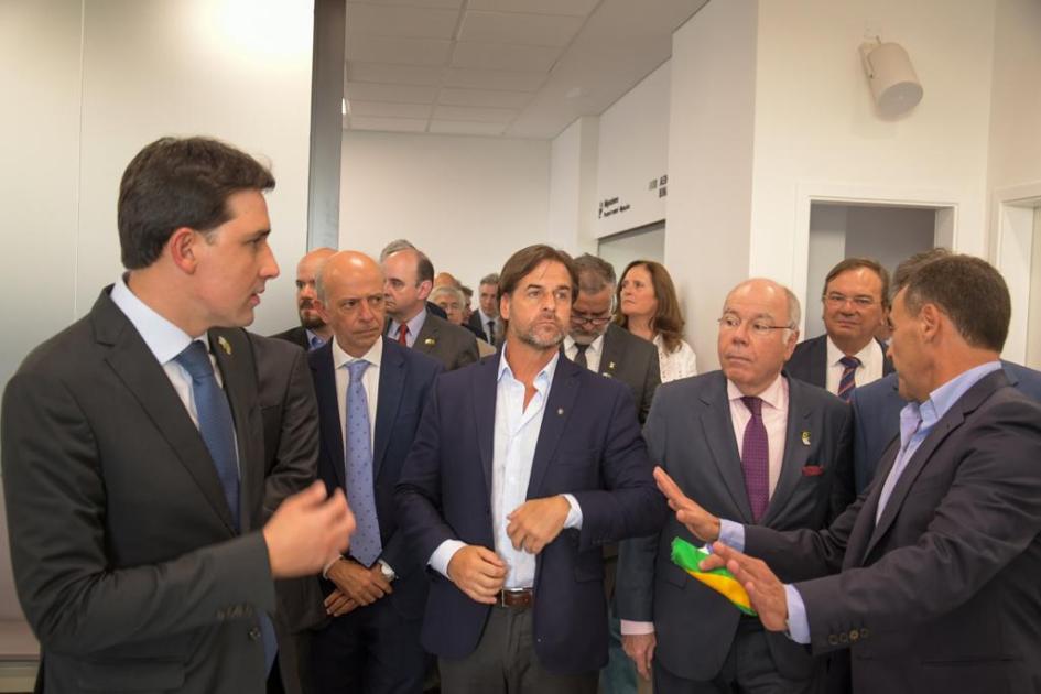 Autoridades inauguración aeropuerto de Rivera Autoridades inauguración aeropuerto de Rivera