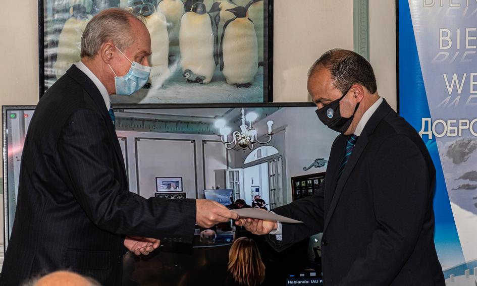 35 aniversario de Uruguay en el Tratado Antártico 35 aniversario de Uruguay en el Tratado Antártico