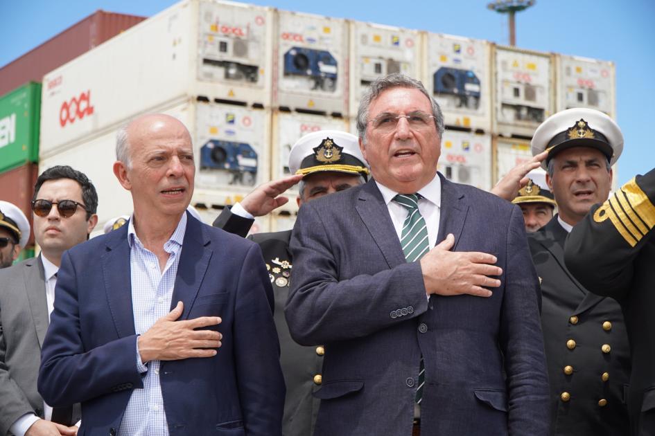 Llegada del ROU 22 Oyarvide Llegada del ROU 22 Oyarvide