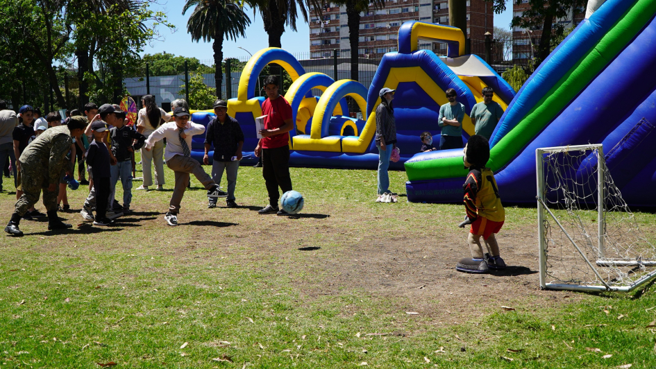Celebración por el día de la familia del Peacekeeper