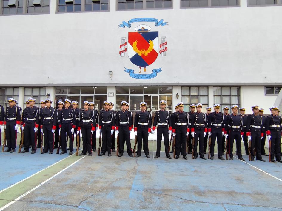 77.° aniversario del Liceo Militar «Gral. Artigas»