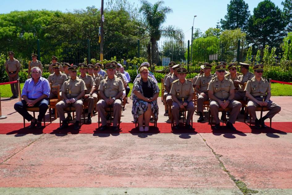 Asumió el Gral. Jorge Porcíuncula como director de la Escuela Militar Asumió el Gral. Jorge Porcíuncula como director de la Escuela Militar