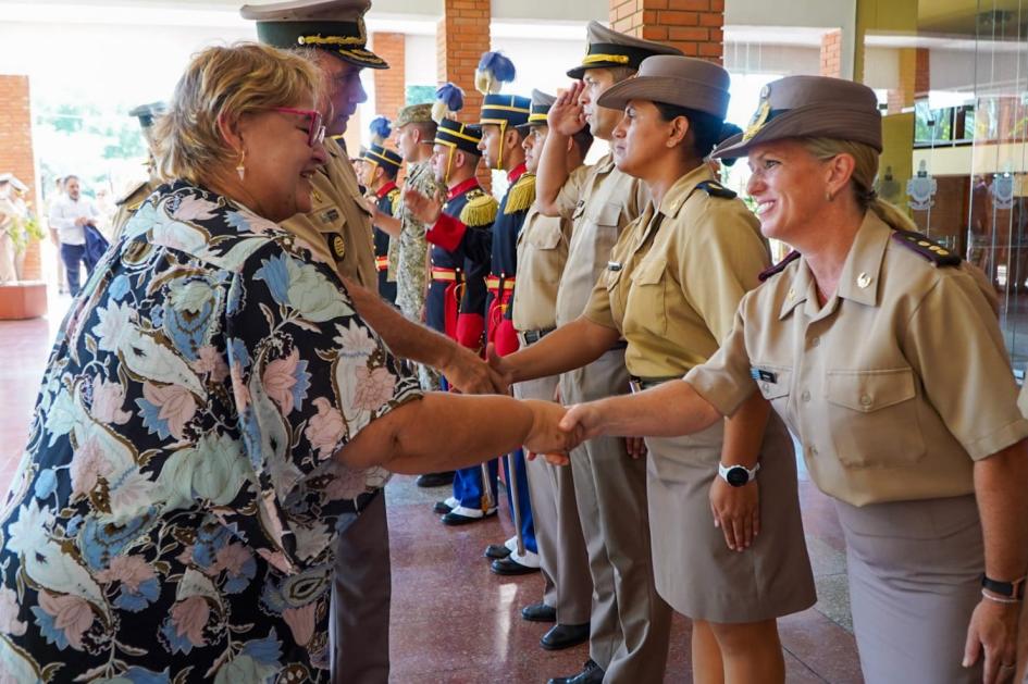 Asumió el Gral. Jorge Porcíuncula como director de la Escuela Militar Asumió el Gral. Jorge Porcíuncula como director de la Escuela Militar