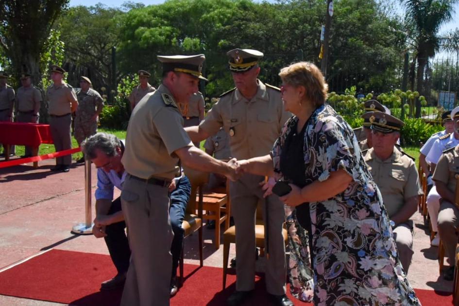 Asumió el Gral. Jorge Porcíuncula como director de la Escuela Militar Asumió el Gral. Jorge Porcíuncula como director de la Escuela Militar