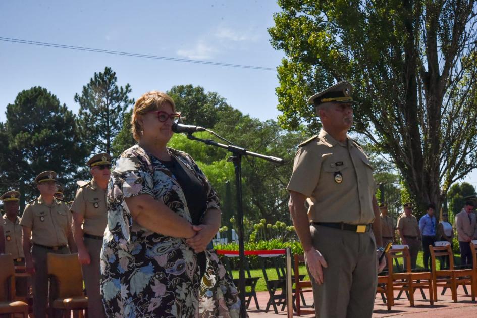 Asumió el Gral. Jorge Porcíuncula como director de la Escuela Militar Asumió el Gral. Jorge Porcíuncula como director de la Escuela Militar