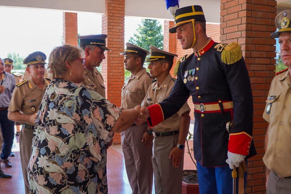 Asumió el Gral. Jorge Porcíuncula como director de la Escuela Militar Asumió el Gral. Jorge Porcíuncula como director de la Escuela Militar