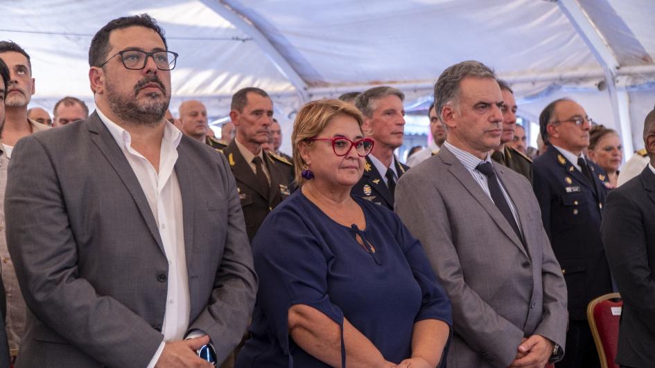 Asunción ministra de Defensa Sandra Lazo Asunción ministra de Defensa Sandra Lazo