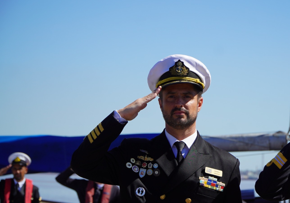 El buque escuela Capitán Miranda retornó a Uruguay El buque escuela Capitán Miranda retornó a Uruguay