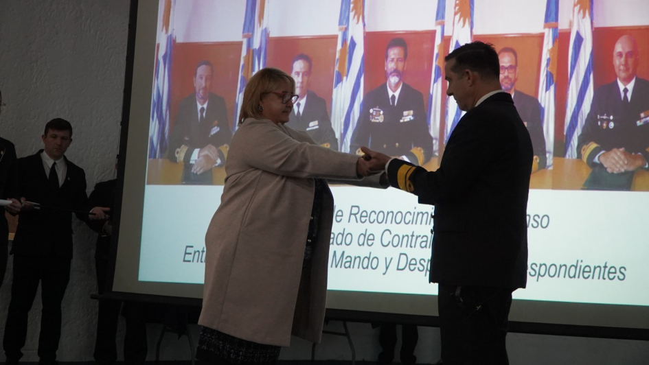 Ceremonia de reconocimiento de ascenso de Contralmirantes 