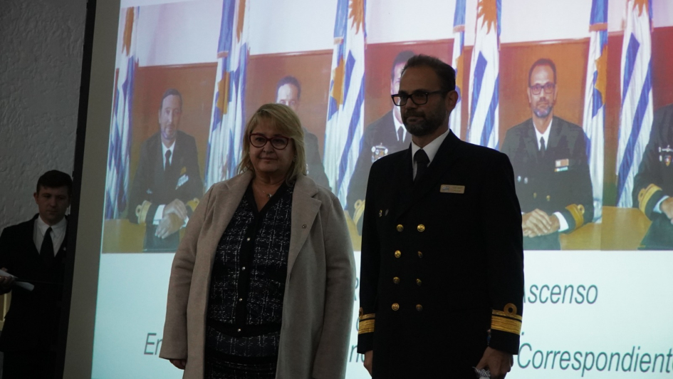 Ceremonia de reconocimiento de ascenso de Contralmirantes 