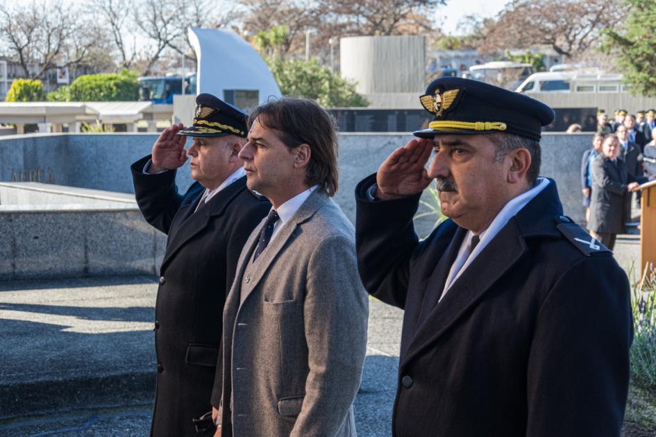 Acto por Día de los Mártires de la Aviación Militar