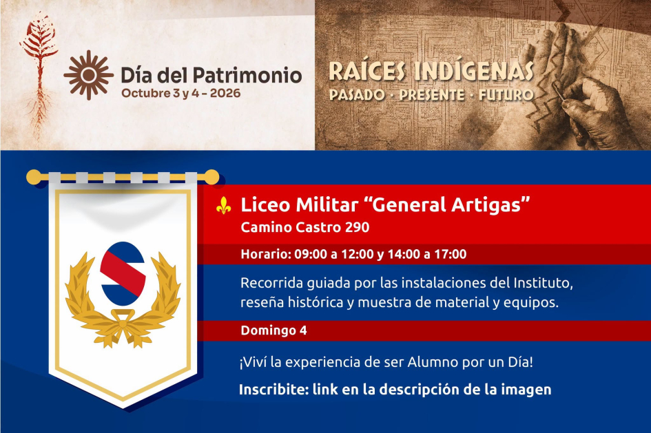 Día del Patrimonio Ejército Nacional