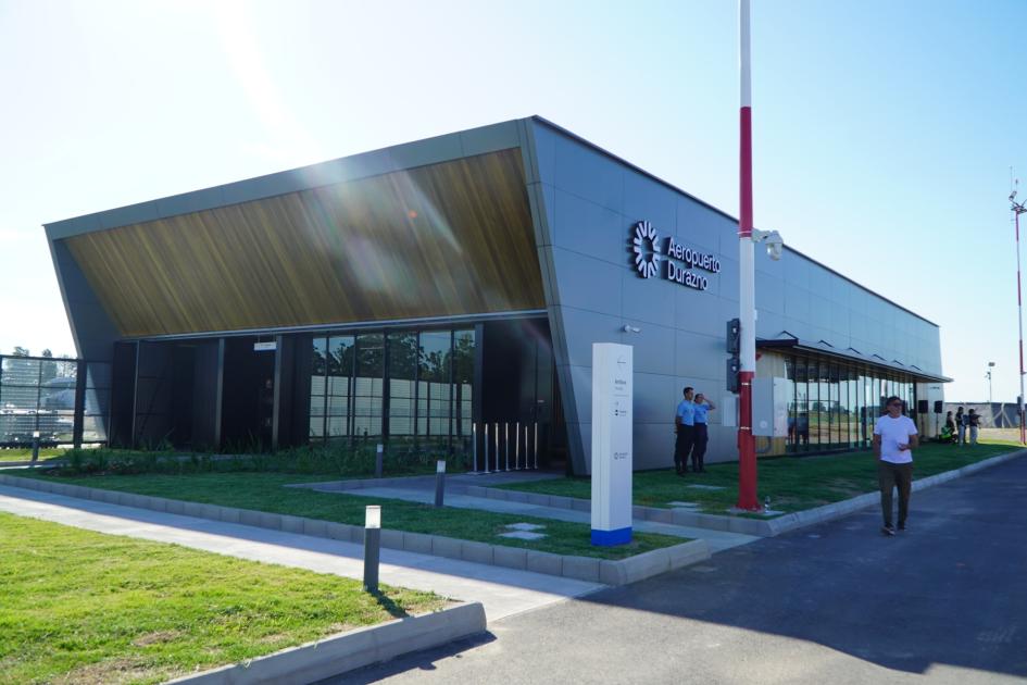 Se inauguró el Aeropuerto Internacional de Durazno Se inauguró el Aeropuerto Internacional de Durazno