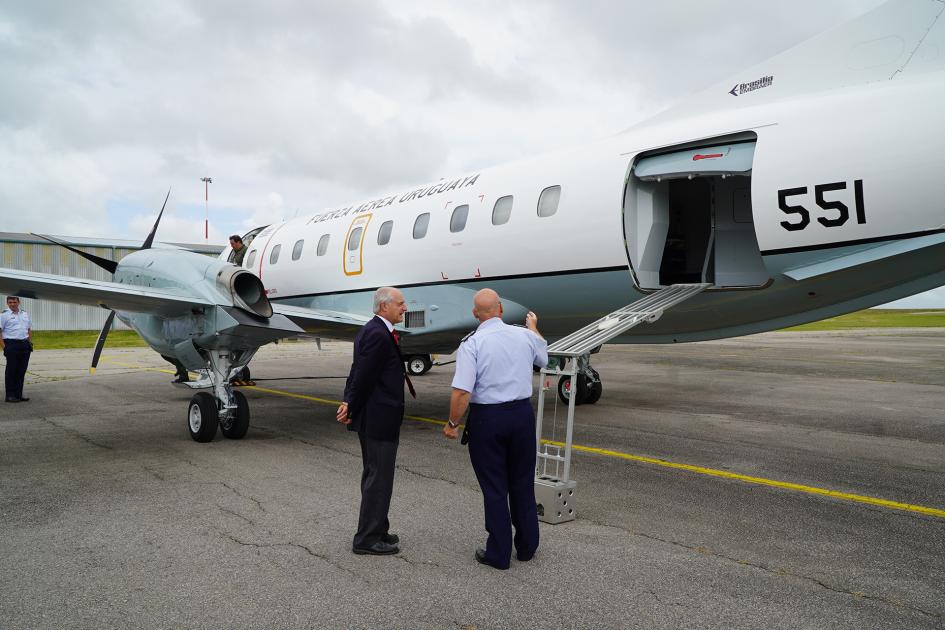 Incorporación de aeronave C-120 Brasilia amplía capacidad operativa de Fuerza Aérea Incorporación de aeronave C-120 Brasilia amplía capacidad operativa de Fuerza Aérea