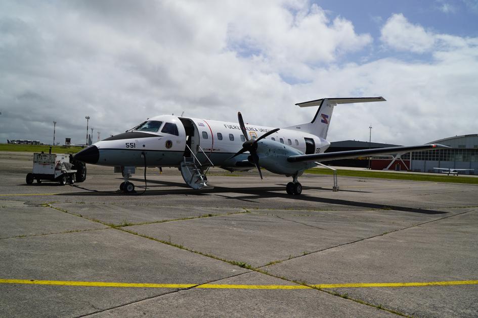 Incorporación de aeronave C-120 Brasilia amplía capacidad operativa de Fuerza Aérea Incorporación de aeronave C-120 Brasilia amplía capacidad operativa de Fuerza Aérea
