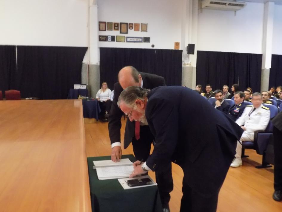 Ceremonia de Clausura de Cursos de la Maestría en Estrategia Nacional