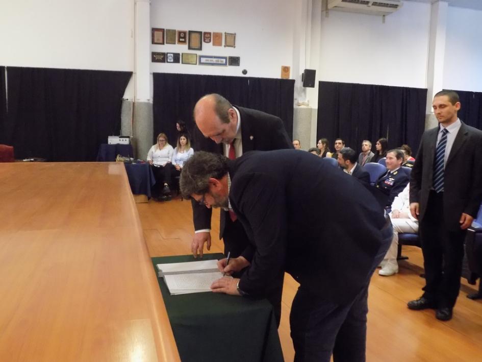 Ceremonia de Clausura de Cursos de la Maestría en Estrategia Nacional