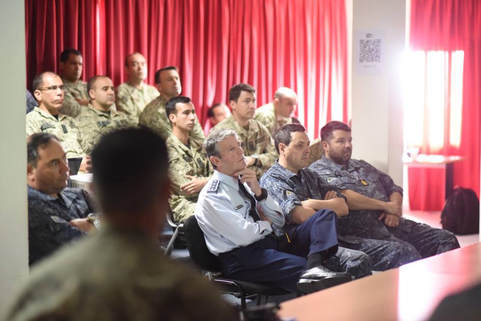 Presentación de los alumnos del XX Módulo Conjunto en la ESGUE