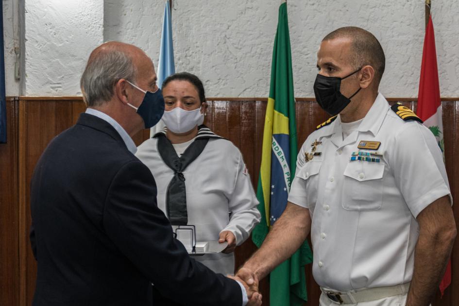 Clausura de cursos en la Esgue