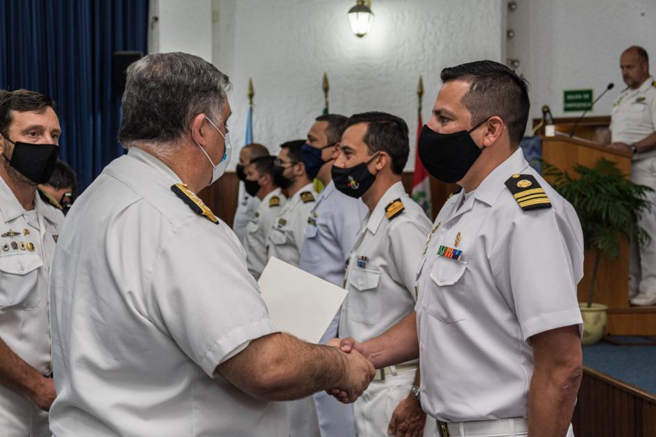 Clausura de cursos en la Esgue Clausura de cursos en la Esgue