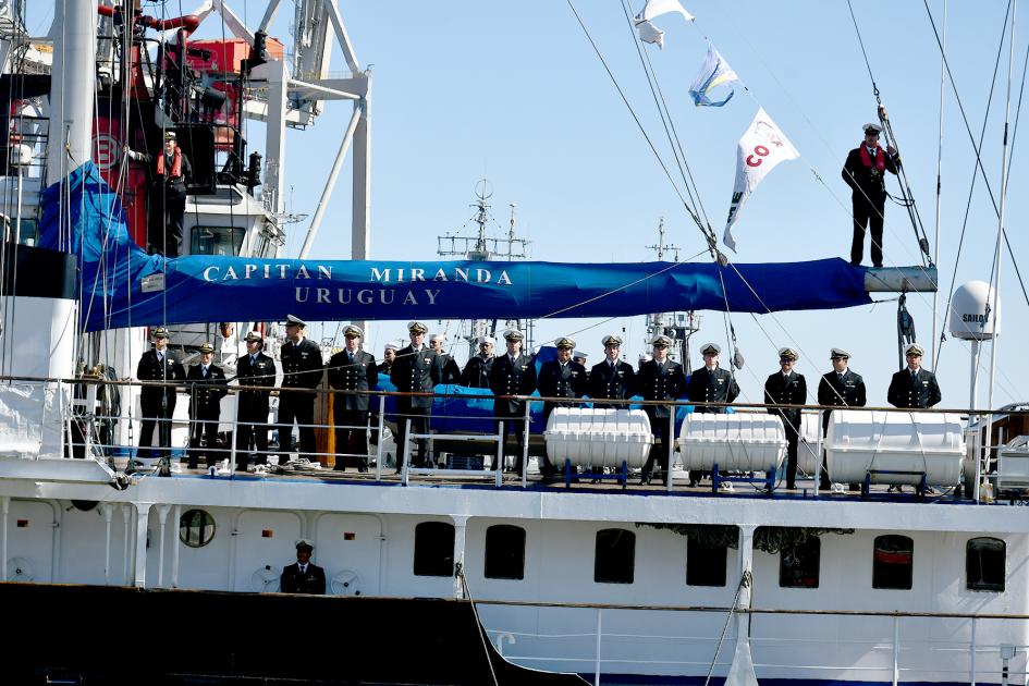 Retorno del buque escuela de la Armada Nacional, Capitán Miranda Retorno del buque escuela de la Armada Nacional, Capitán Miranda