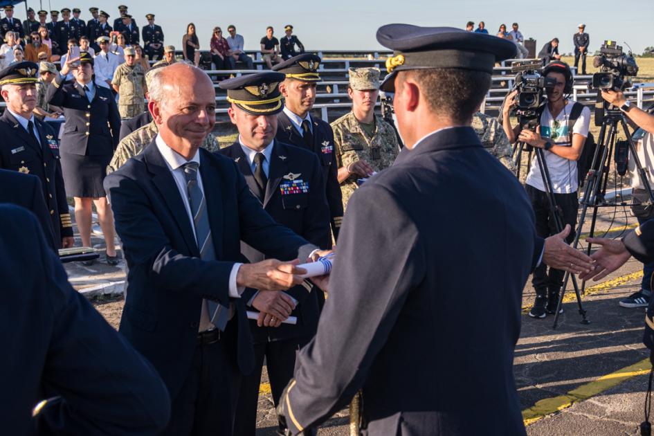 Cierre de cursos Escuela Militar de Aeronáutica