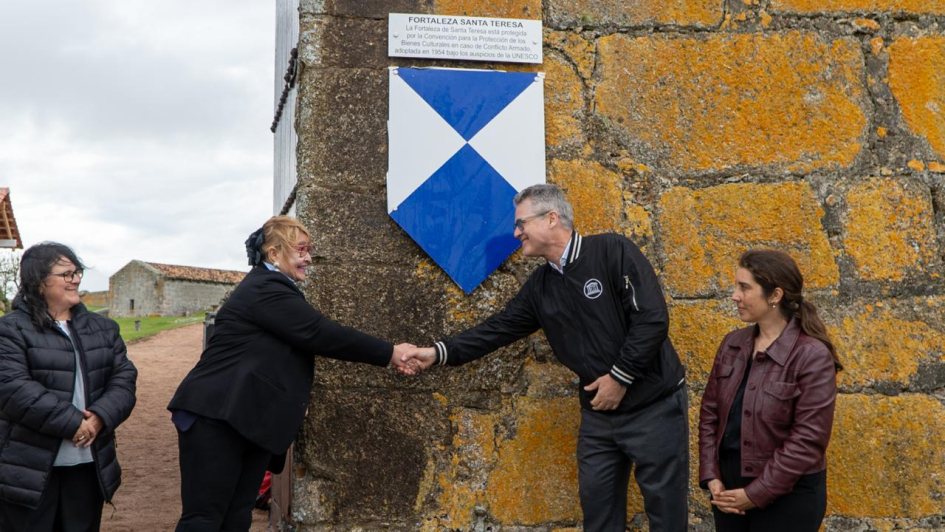 La Fortaleza de Santa Teresa recibe Escudo Azul de protección patrimonial de la UNESCO La Fortaleza de Santa Teresa recibe Escudo Azul de protección patrimonial de la UNESCO