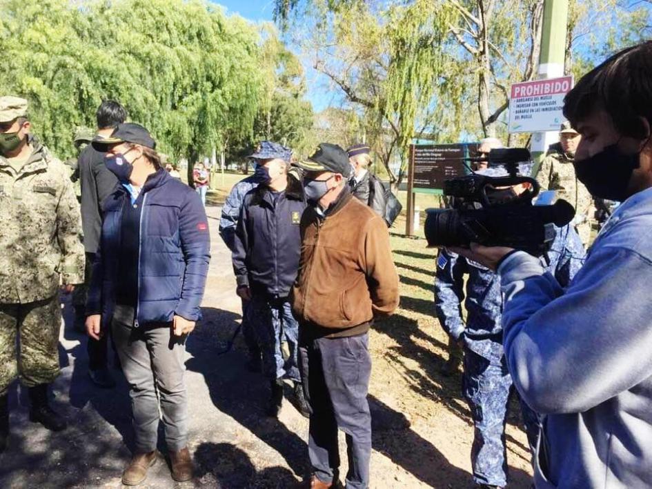 Comitiva Comitiva que acompaña al Presidente Lacalle Pou