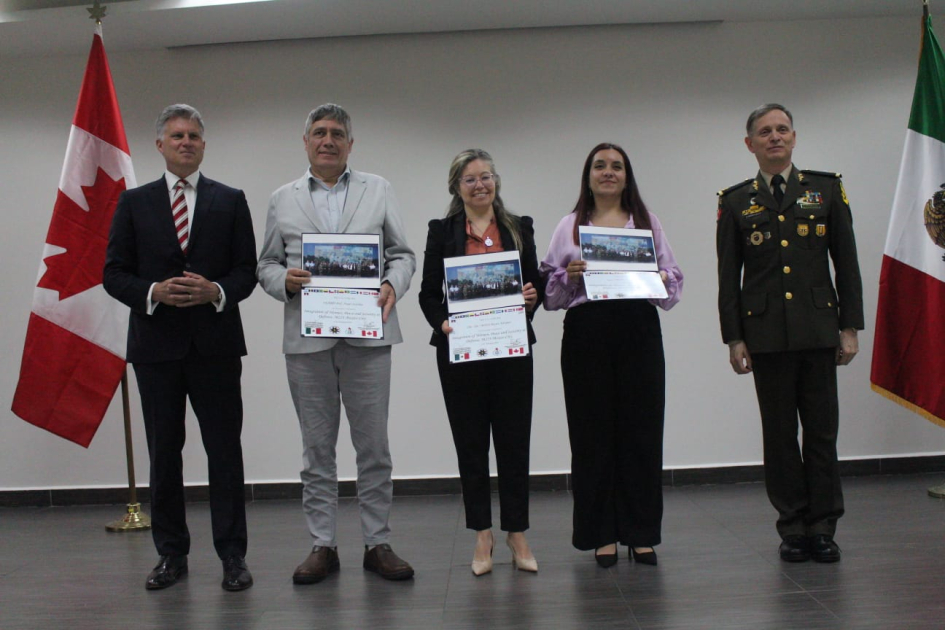 Comisión de Género del MDN participó en instancias de formación en México y Perú Comisión de Género del MDN participó en instancias de formación en México y Perú