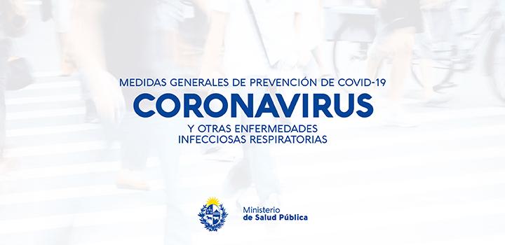 Medidas generales de prevención del coronavirus y otras enfermedades infecciosas respiratorias
