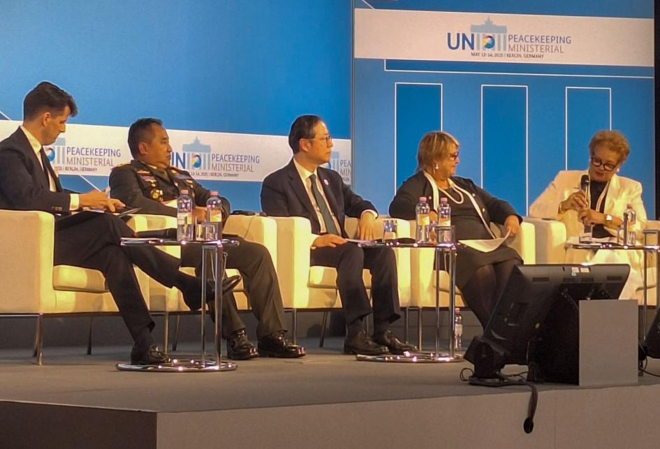 Ministra de Defensa participa en Reunión Ministerial sobre el Mantenimiento de la Paz de ONU