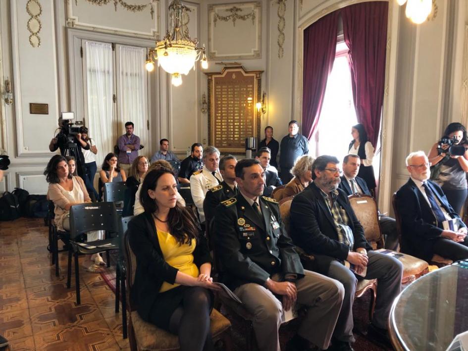Presentación de la Política de protección infantil Asistentes a la presentación de la política de protección infantil