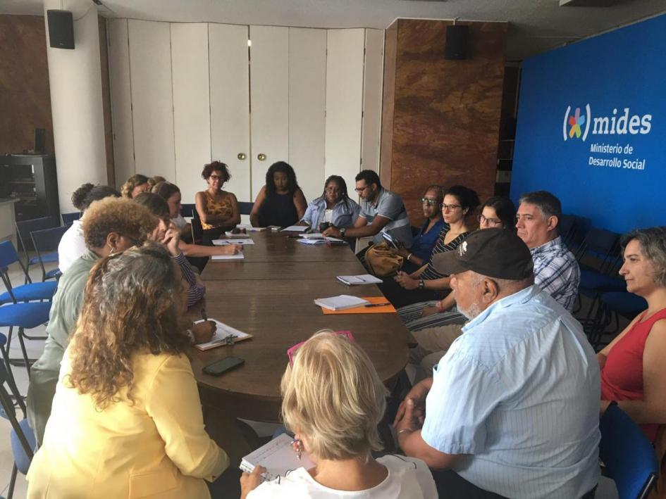 Autoridades en el Consejo Consultivo de Equidad Racial, Étnico y Afrodescendencia Autoridades reunidas en la mesa del Consejo Consultivo de Equidad Racial, Étnico y Afrodescendencia